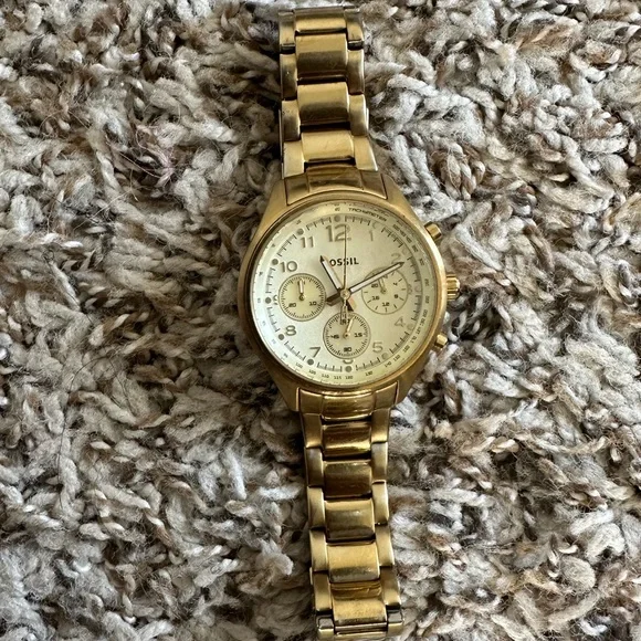 Fossil Gold Toned Watch - Picture 6 of 13